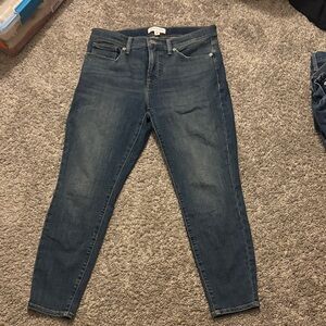 Lucky Brand Women's Dark Blue Skinny Jeans